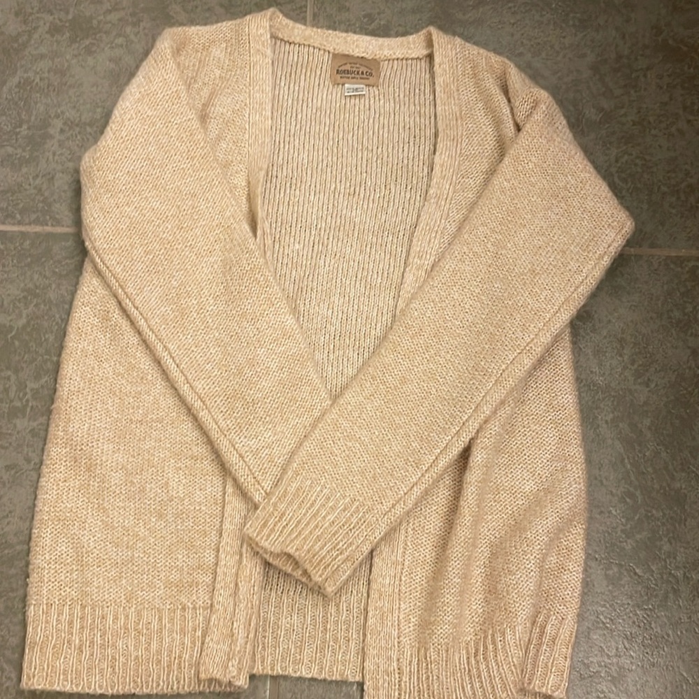 Cream cardigan